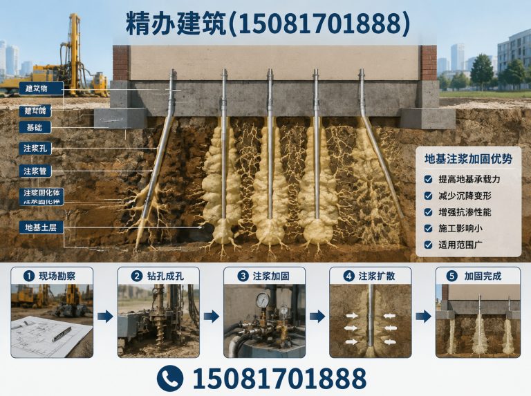 磁县路基沉降注浆加固展示图